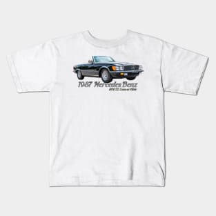 1987 Mercedes Benz 560SL Convertible Kids T-Shirt
